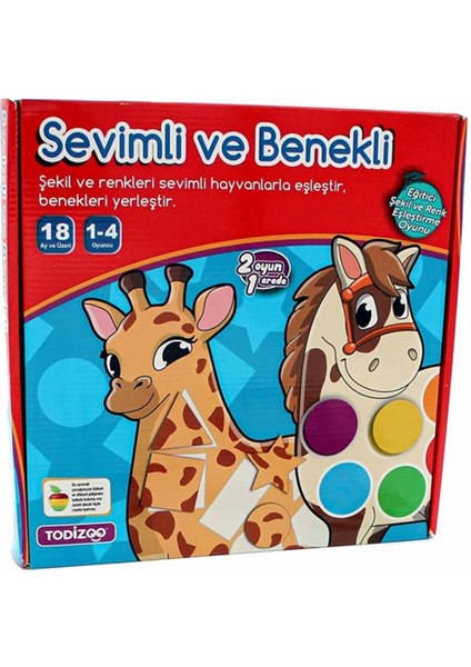 Sevimli ve Benekli Eşleştirme Oyunu