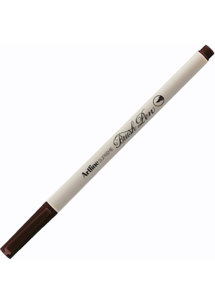 Supreme Brush Uçlu Kalem Koyu Kahve Epfs-F