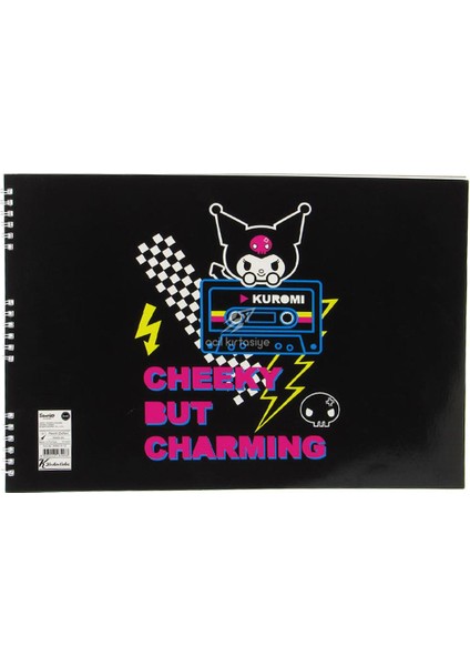 Kuromi Resim Defteri Spiralli 25X35 15 Yp 300215-12