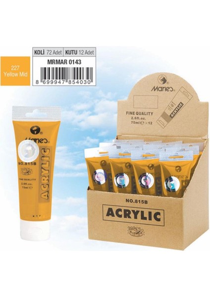 Akrilik Boya 75 ml 815-227 MRMAR0143
