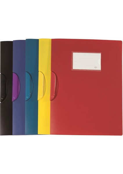 Sıkıştırmalı Dosya Ortadan Klipsli 23X31 Mat Renkler LW423A-S2