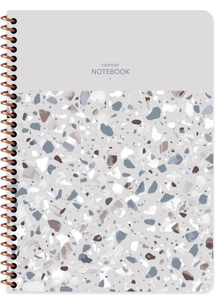 Terazzo Defter 16,5X22,5 80 Yp Çizgili