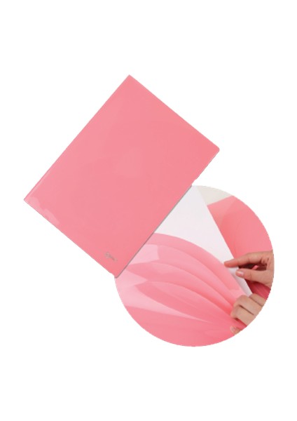 L Tipi Dosya Bölmeli A4 Mat Renkler JP1001