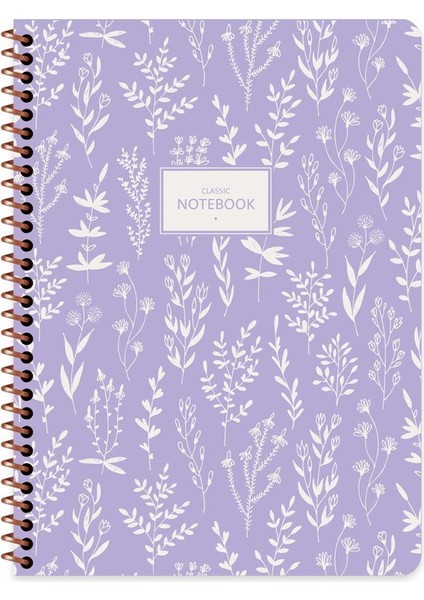 Defter 16,5x22,5 80 YP Kar.karton Kp.Spr Pas Flora