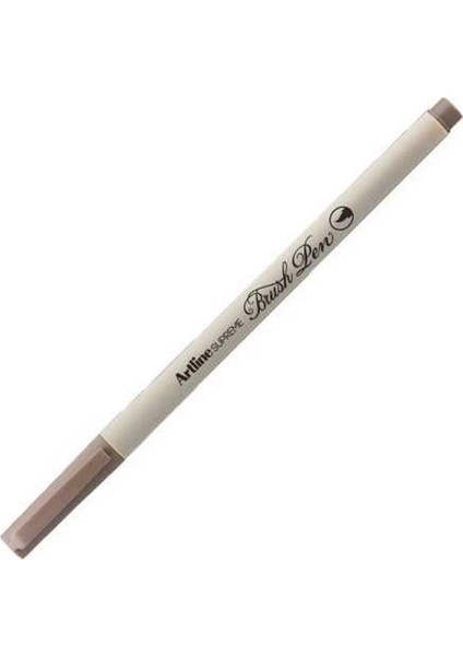 Supreme Brush Uçlu Kalem Pastel Kahve Epfs-F
