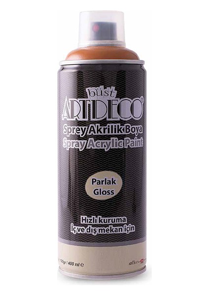 Akrilik Sprey Boya 400 ml Açık Kahve Y-400-630