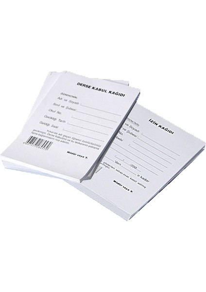 Öğrenci Izin Kağıdı 100 Lü 458