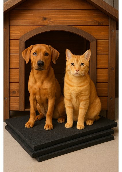 Koku yapmaz İç ve Dış Mekan Kauçuk 2cm Kalınlık - 100X100CM Zemin Kaplaması fırsatları