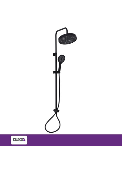 Icon Rain Duş Seti Mat Siyah D.112.MS