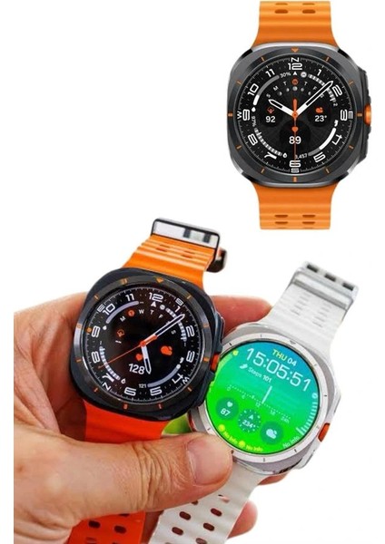Akıllı Saat Amoled Ekran Bluetooth Bağlantılı Sağlık Takibi Gps Uyumlu indirimleri