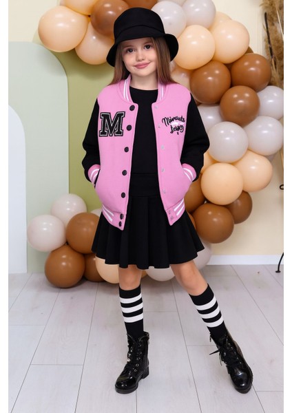 Kız Çocuk 5 Parça Kombin – Ceket, Etek, Badi, Çorap ve Şapka – 2/12 Yaş fiyatları