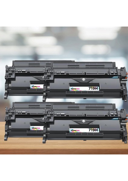 Canon 719H / CRG-719H 4'lü Avantaj Paket LBP-6300 / LBP-6310 / LBP-6650 / LBP-6670 / MF-5840 / MF-5880 / MF-5940 / MF-5980 Muadil Toner