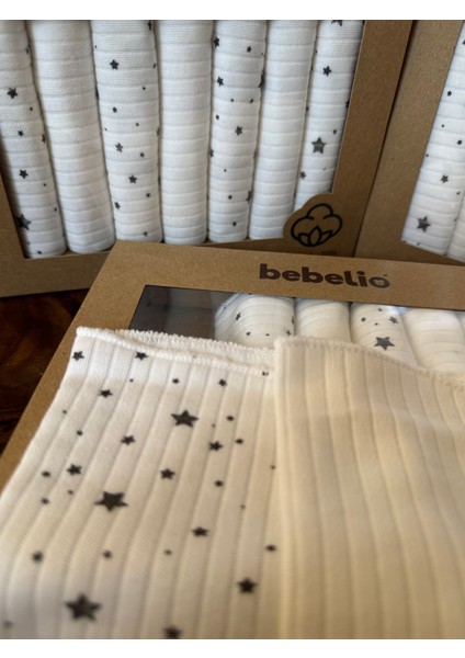 7’li Siyah Yıldız Desenli Bebek Ağız Mendili Seti indirimleri