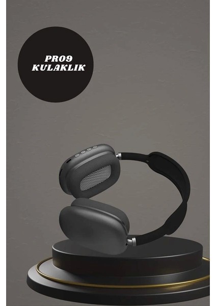 Kulak Üstü Kulaklık Pro9 ve Yeni Nesil Akıllı Saat Android ve Ios Uyumlu Anc Özelliği fırsatları