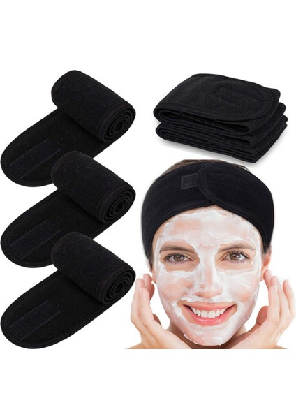 3'lü Makyaj Saç Bandı