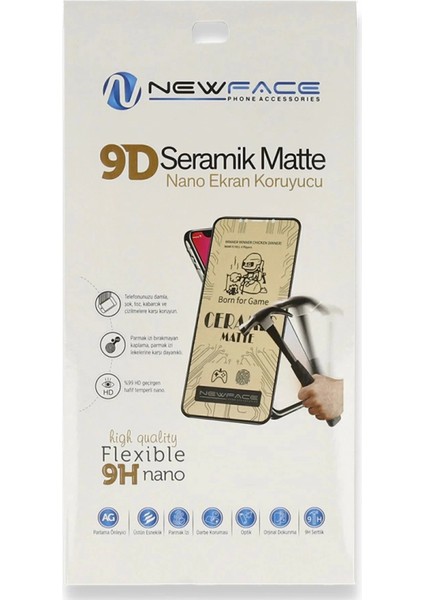 Xiaomi Redmi Note 9 4g Mat Seramik Nano Ekran KORUYUCU-(5796)