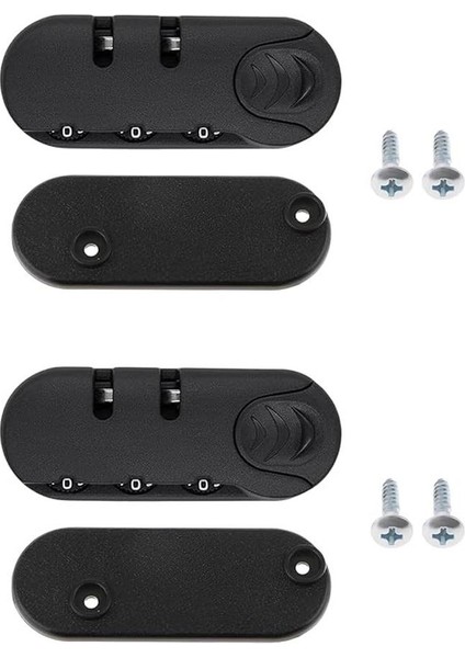 Hafif & Güvenli 3 Haneli Valiz Şifresi 2 Adet fiyatları