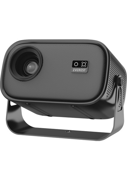 PJ04 Pandora Siyah/gri Taşınabilir 1280*720P 7500 Lumen 4K Destekli Andriod 13 Hd Projeksiyon Cihazı