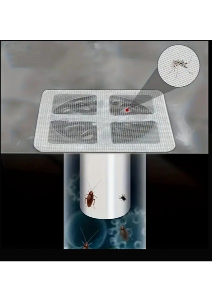 Lavabo Süzgeci, Mutfak Banyo Anti Tıkanma Saç Tutucu, Kolay Montaj, Geliştirilmiş Deneyimi 5 Adet fiyatları