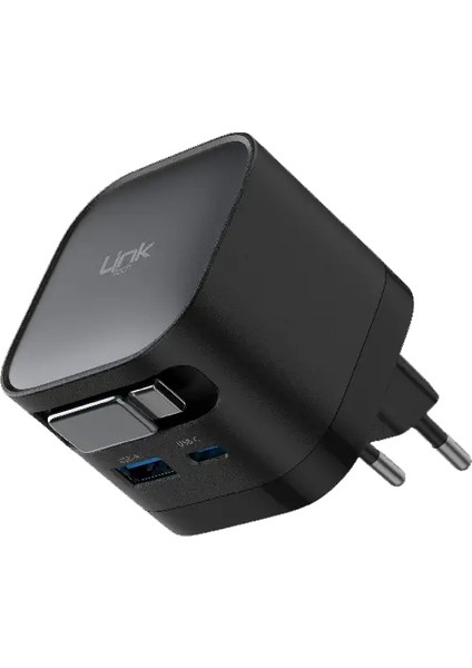 G855 Premium 35W Qc4.0 Gan Usb-A + Type-C Sabit Kablolu Şarj Aleti fiyatları