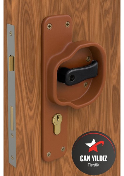 Bariyerli Plastik Kırılmaz Kapı Kolu Okul Kreş ve Eğitim Alanlarına Uygun