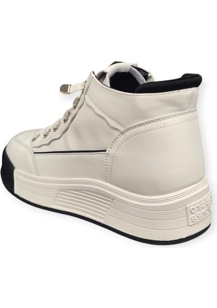 25K334 Kalın Taban Bilek Boy Kadın Sneakers Bot fırsatları