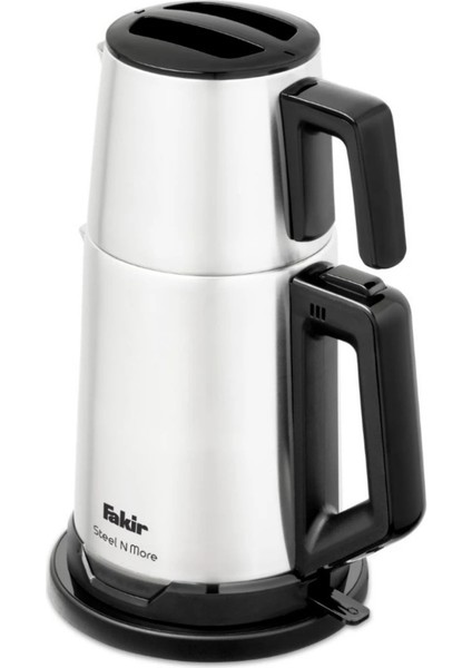 Işıklı Uyarı ,sıcak Tutma Özelliği ile Steel N More Inox 1650 W Çelik Çay Makinesi Inox