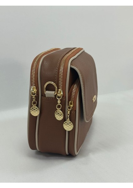 Kapak Detaylı Çok Gözlü Çapraz Çanta modelleri