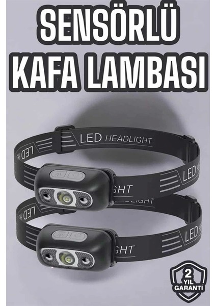 Kafa Lambası Kamp Lambası LED Işık Şarjlı Ayarlanabilir fiyatları