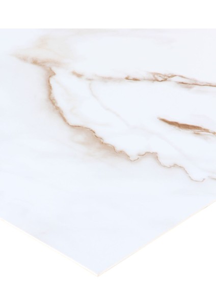Newtown White Calacata Mermer Desenli Pvc Panel 122 x 244 cm fırsatları