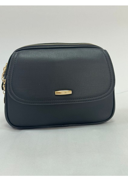 siyah kadın , Kapak Detaylı ,Çok Gözlü Çapraz Çanta fırsatları