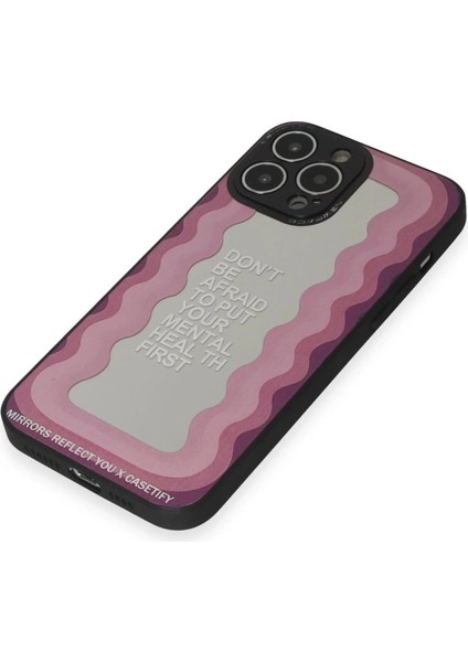 iPhone 13 Pro Max Kılıf Mirror Desenli Kapak - Mirror - 11-(5796) fiyatları