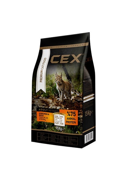 Premıum Yetişkin Tavuklu Kedi Maması 15 kg