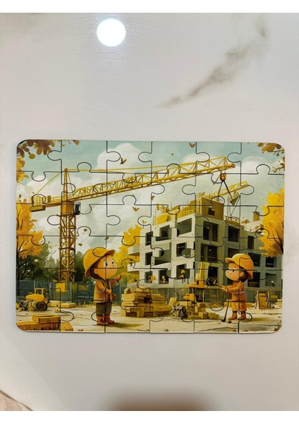 Ahşap Minik Mühendisler Mini Puzzle | 36 Parça 4 + Yaş fiyatları