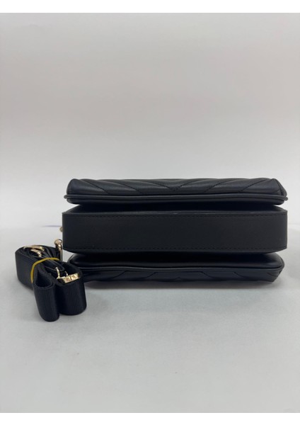 Üç Bölmeli Kapak Detaylı Nakışlı Bayan Çapraz Omuz Çantası modelleri