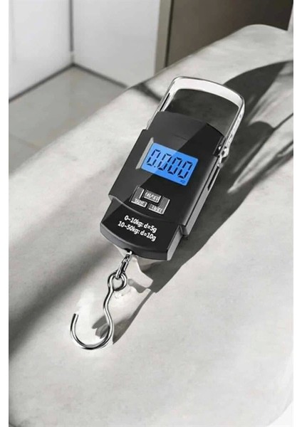 Ağırlık Ölçer 50 kg El Terazisi El Kantarı Pilli LED Ekran