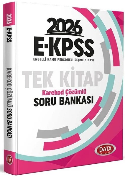 Data 2026 Ekpss Soru Bankası Çözümlü Tek Kitap Data Yayınları