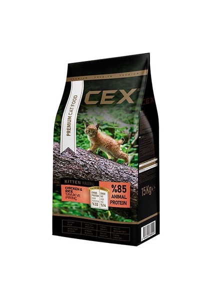 Premıum Yavru Tavuklu Kedi Maması 15 kg