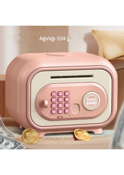 • çocuklar Için Müzikli Parmak Izi Simülasyonlu Kumbara Eğlenceli Elektronik Banka Kasa Kutusu fırsatları