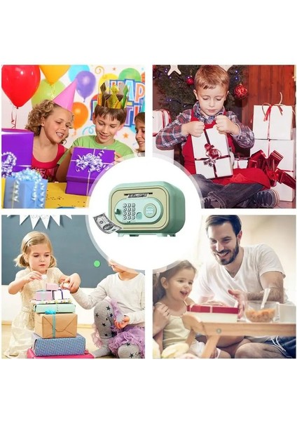 • çocuklar Için Müzikli Parmak Izi Simülasyonlu Kumbara Eğlenceli Elektronik Banka Kasa Kutusu indirimleri