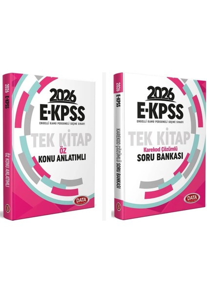 Data 2026 Ekpss Konu Anlatımlı + Soru Bankası 2 Li Set Data Yayın