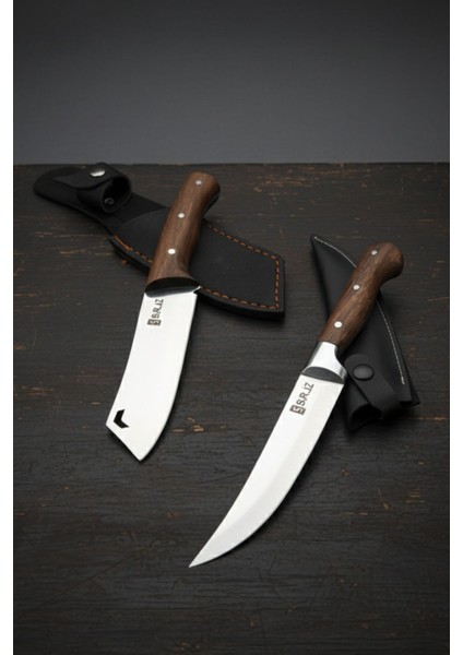 Kamp Outdoor Satır Kılıflı Paslanmaz Çelik Elde Üretim 2'li Set fiyatları