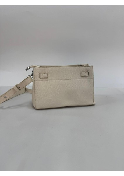 ,Kilit Detaylı ,krem Bayan Omuz ve Çapraz Çantası fiyatları