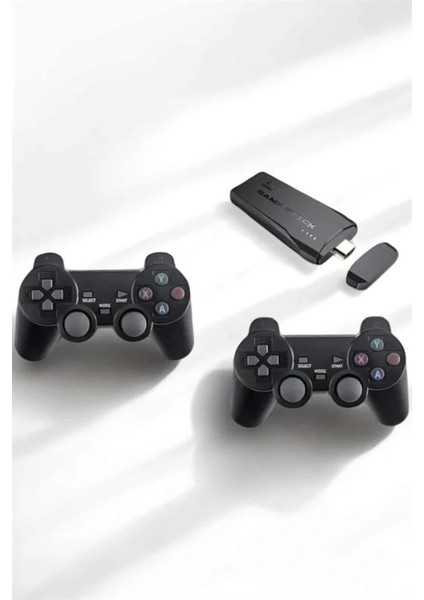 Gaming Atari 2.4g Uyumlu Kablosuz Çift Kol Game Stick modelleri