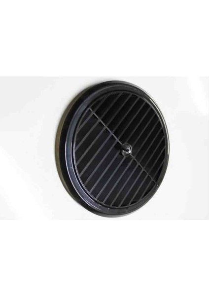 Cam Balkon 8 mm ve Isıcam Balkon Havalandırma Menfez Kapağı Siyah