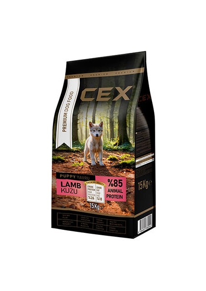 Premıum Kuzulu Yavru Köpek Maması 15 kg