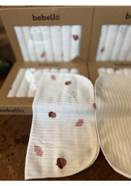 7’li Fındık Desenli Bebek Ağız Mendili Seti fiyatları