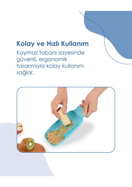 Babyjem Plastik Rende Mint