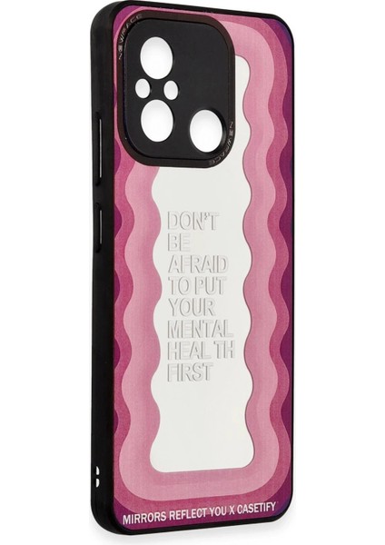 Xiaomi Redmi 12C Kılıf Mirror Desenli Kapak - Mirror - 11-(5796)