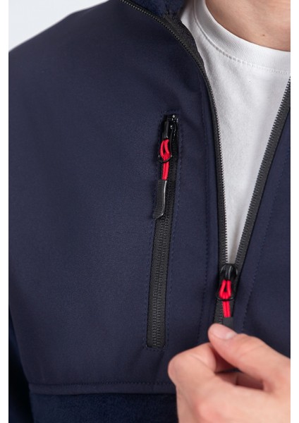 Softshell Erkek Garnili Polar